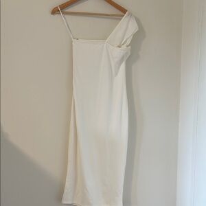 Elegant White One-Shoulder Dress from Marcella NYC